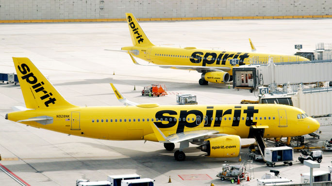 Spirit Airlines aircraft. Spirit Airlines, airplanes, planes, aircraft