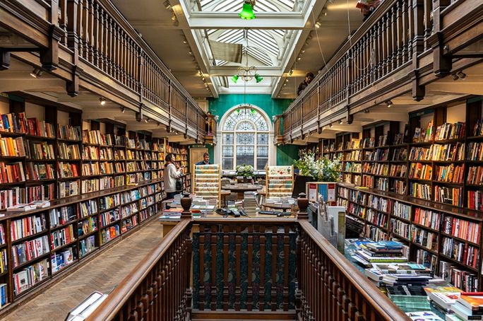 Part of El Ateneo Grand Splendid bookstore in Buenos Aires, Argentina. El Ateneo Grand Splendid bookstore, Buenos Aires, Atlas Ocean Voyages, bookstores