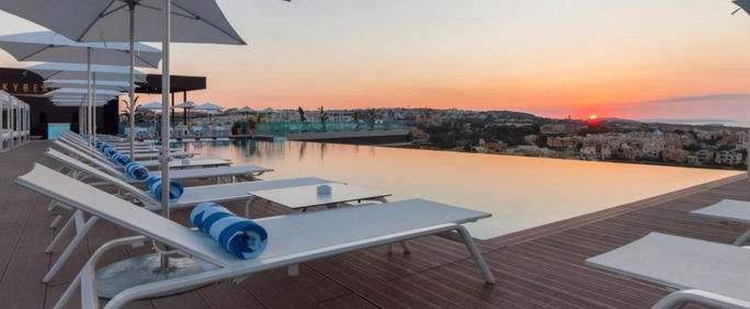 Intercontinental Malta rooftop pool Intercontinental Malta rooftop pool