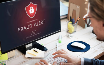 Fraud alert notification.