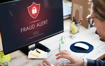 Fraud alert notification.