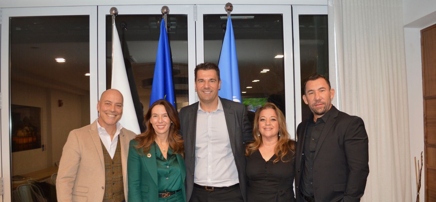 Image: Panelists at the Luxury Malta Event, from left, Jason Allan, Exclusively Malta; Vanessa Frazier, Malta ambassador; Christopher Berger, VisitMalta Incentives & Meetings, Michelle Buttigieg, Malta Tourism Authority; and Rodolfo Cresta, ME Melia. (Photo Credit: Malta Tourism Authority)