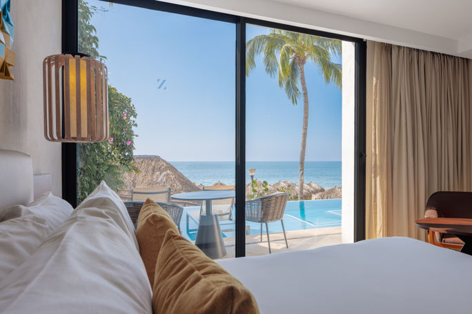 Die Aussicht aus einem zweifachen Doppelzimmer im Hyatt Ziva Puerto Vallarta Resort. Playa Hotels & Resorts, Hyatt Ziva Resorts, Hyatt Ziva Puerto Vallarta, inklusive Sammlung
