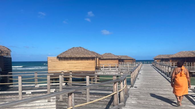 Overwater villas at Princess Senses The Mangrove