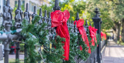 Uptown New Orleans at the holidays