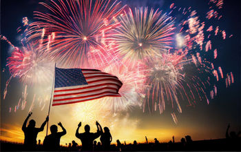 Fourth of July celebration.