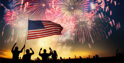 Fourth of July celebration.
