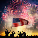 Fourth of July celebration.