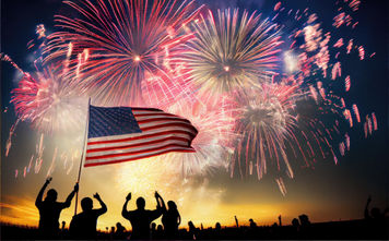 Fourth of July celebration.