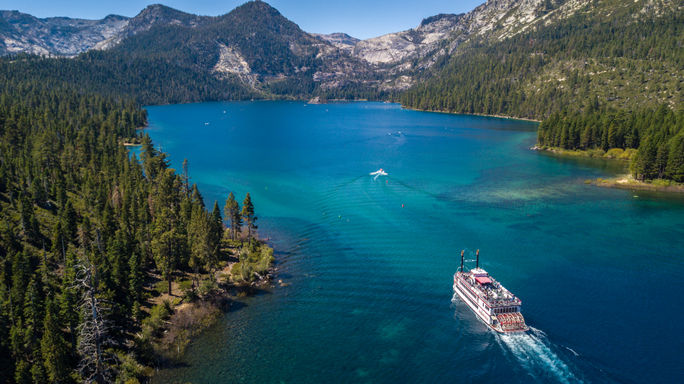 MS Dixie cruise on Lake Tahoe MS Dixie cruise on Lake Tahoe, Zephyr Cove Resort & Marina