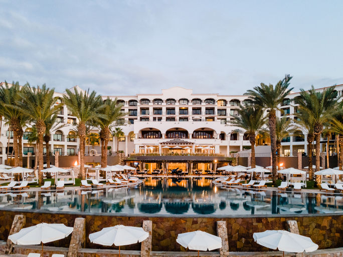 Außenansicht des Hilton Los Cabos. Hilton Los Cabos