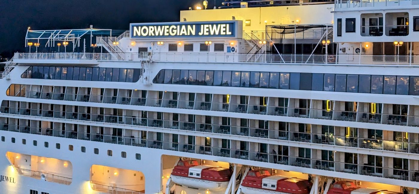 Image: Le Norwegian Jewel de Norwegian Cruise Line (Source: Claudette Covey)