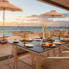 Dining at Sandos Cancun