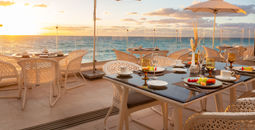 Dining at Sandos Cancun
