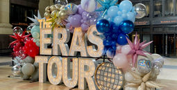 Eras Tour Sign at Union Station in Kansas City