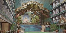 A rendering of the Disney Imagination Garden aboard Disney Adventure