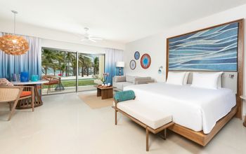 A suite at Hyatt Ziva Riviera Cancun
