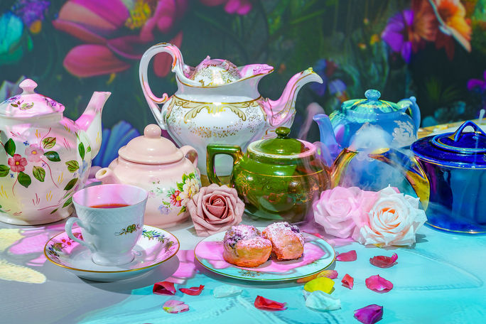 Teatime at Waldorf Astoria Las Vegas