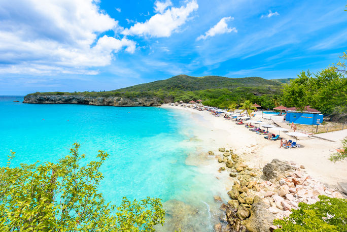 Grote Knip beach, Curacao, Netherlands Antilles.