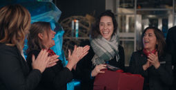 Air Canada bringing festive cheer to customers.
