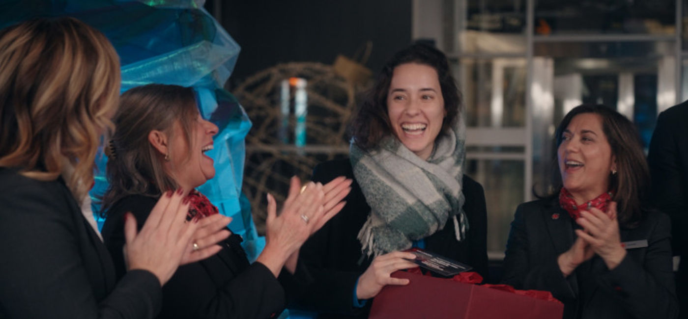 Image: Air Canada bringing festive cheer to customers. (Photo Credit: Air Canada)