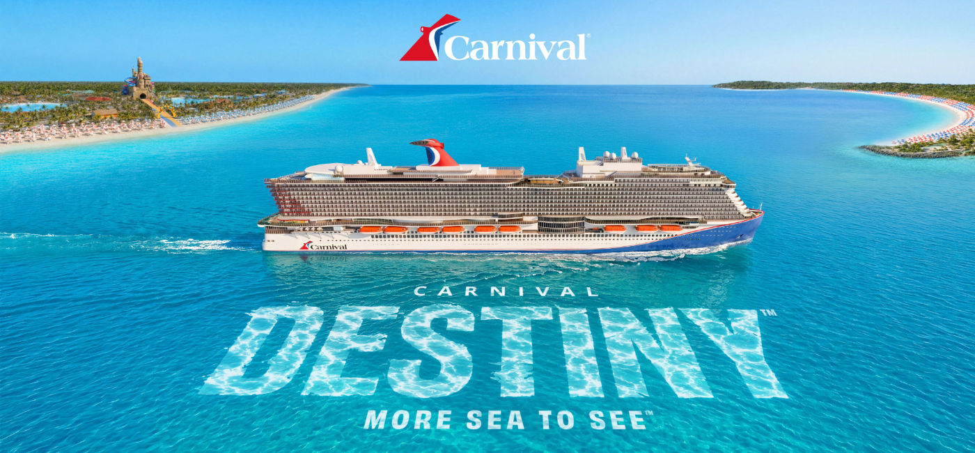 Image: The Carnival Destiny, Carnival's first Ace Class ship, is coming 2029. (Photo Credit: Carnival Cruise Line)