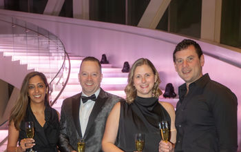 Ensemble senior leadership team (L–R): Shahla Lalani, Michael Johnson, Kristina Boyce and Danny Finkel.