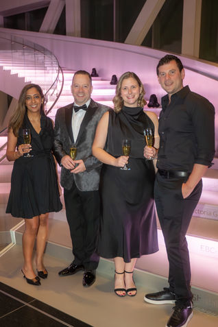 Ensemble senior leadership team (L–R): Shahla Lalani, Michael Johnson, Kristina Boyce and Danny Finkel.