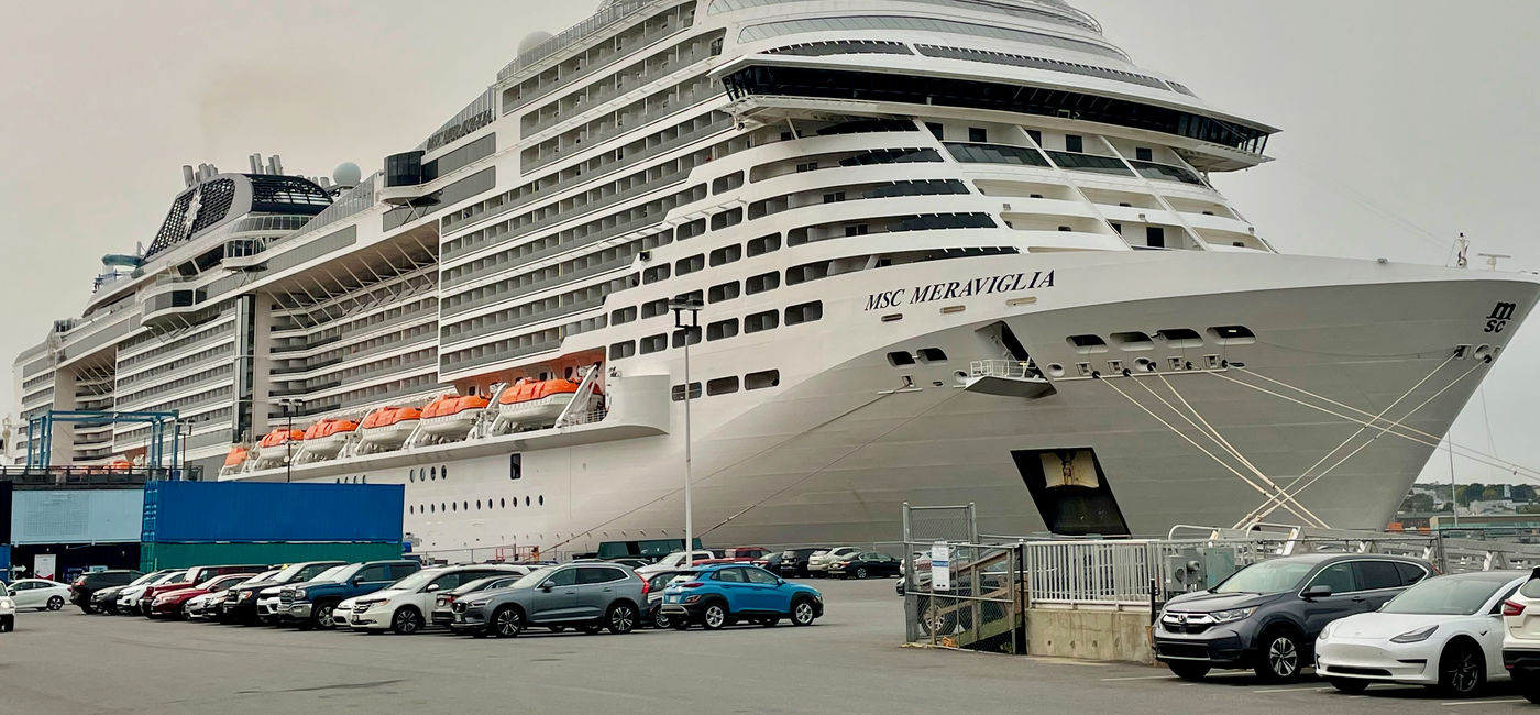 Image: Le MSC Meraviglia a fait escale à Saint John, au Nouveau-Brunswick (Photo Credit: Bruce Parkinson)
