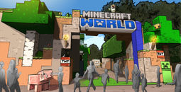 Artist Rendering of Minecraft World
