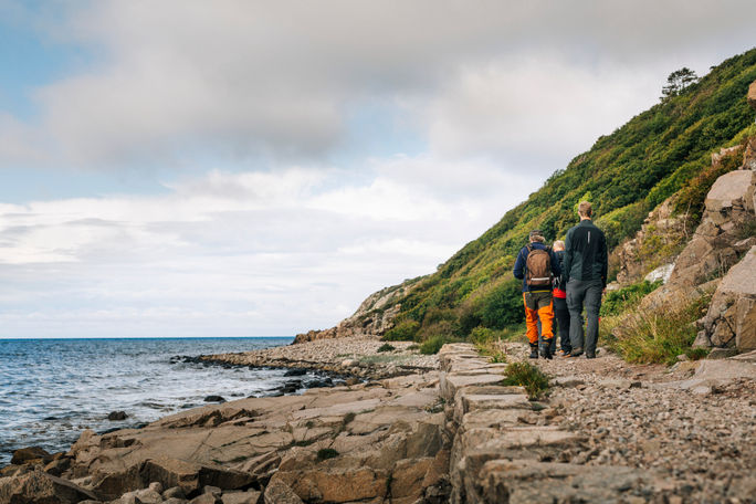 Hiking trail in Sweden