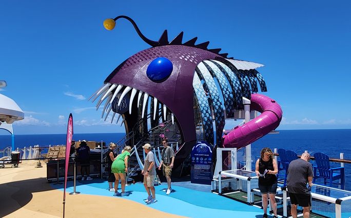 The Ultimate Abyss aboard Utopia of the Seas. The Ultimate Abyss aboard Utopia of the Seas.