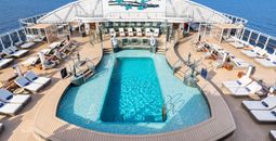 MSC Yacht Club Pool on MSC Seascape