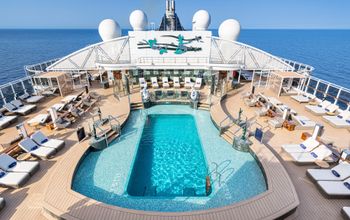 MSC Yacht Club Pool on MSC Seascape