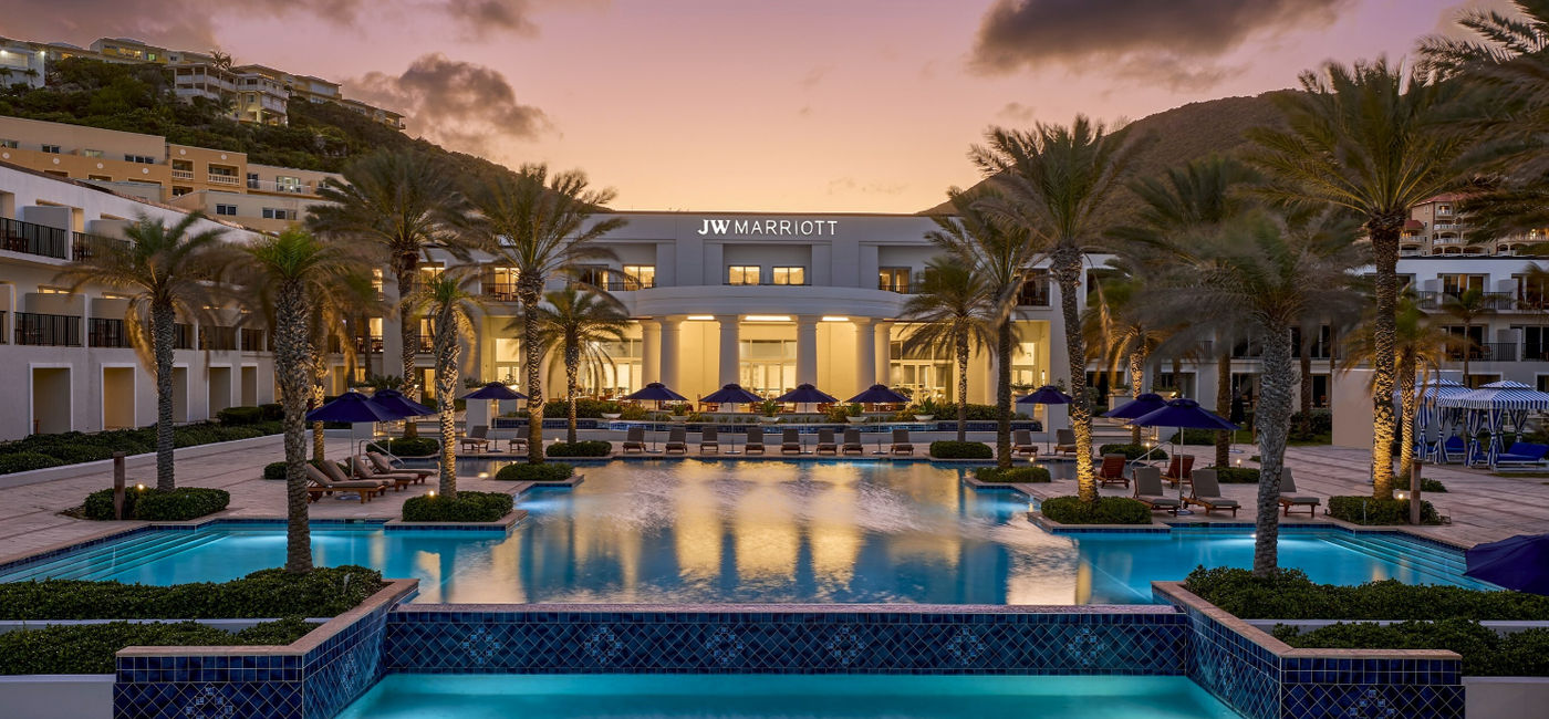 Image: JW Marriott St. Maarten Beach Resort & Spa. (Photo Credit: Marriott International)