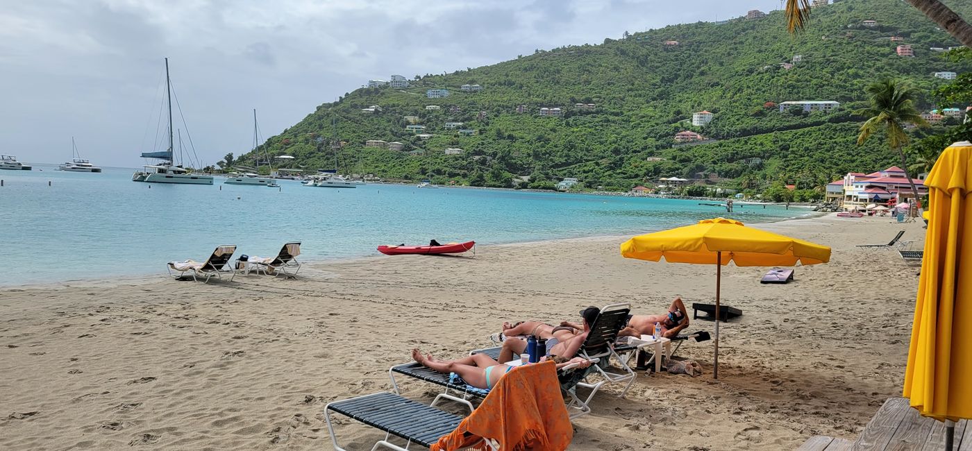 Image: The British Virgin Islands hosted increased overnight arrivals in the first quarter of 2025. (Photo by Brian Major)