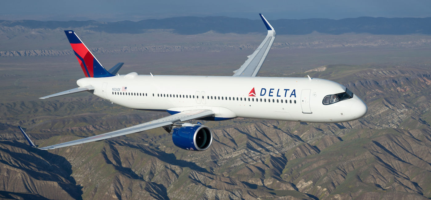 Image: A Delta Air Lines A321neo aircraft in flight. (Photo Credit: Delta Air Lines)
