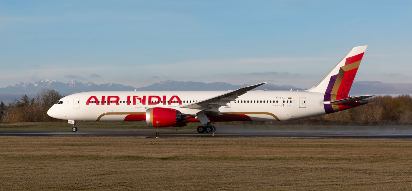 Image: Air India B787-9 (Photo Credit: Air India)