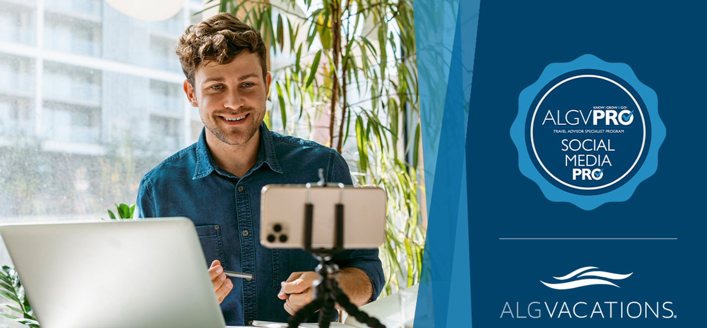Image: ALGV's new social media courses. (Photo Credit: ALG Vacations)