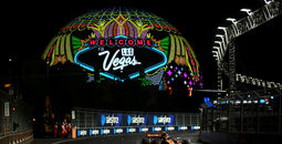 The Formula 1 Grand Prix Las Vegas Strip racing circuit.