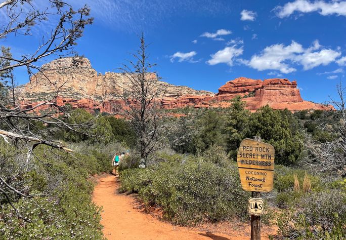 Long Canyon Trail in Sedona, Arizona Long Canyon Trail in Sedona, Arizona