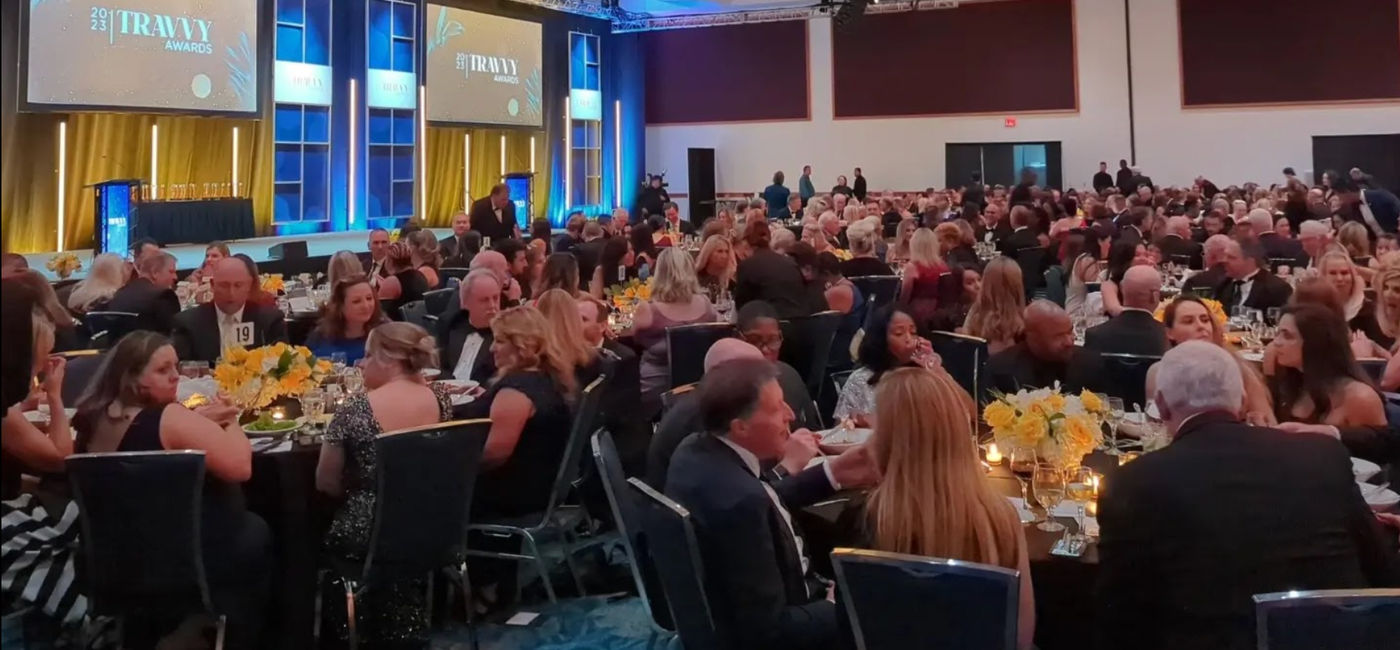 Image: 2023 Travvy Awards took place at the Greater Fort Lauderdale Broward County Co<em></em>nvention Center 