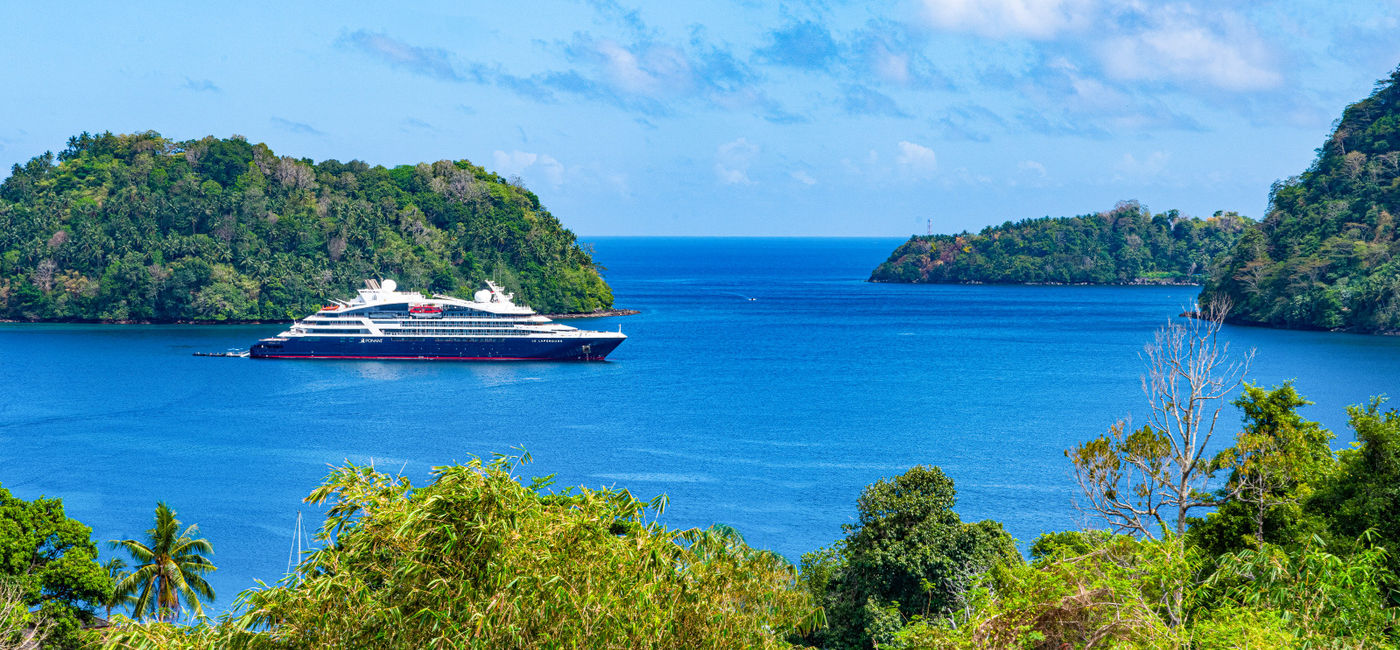 Image: Ponant's ship Le Jacques Cartier (Photo Credit: Guillaume Robin)