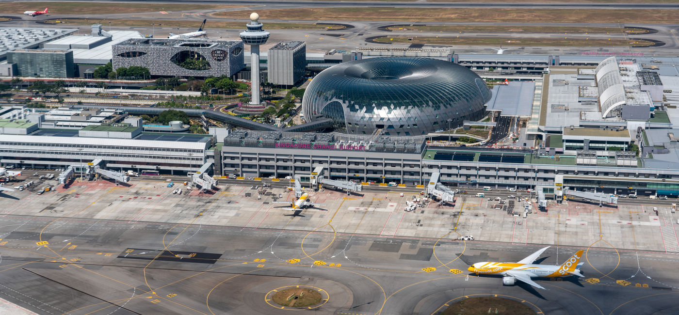 Image: Singapore Changi Airport. (Photo Credit: hit912/Adobe)
