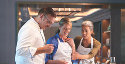 The Culinary Center, Oceania's cooking school at sea.