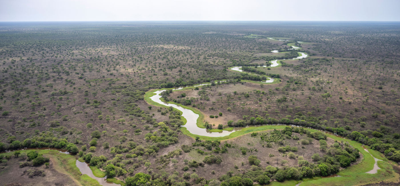 Image: La rivière Gerru, parc national de Boma, Boma-Badingilo, Soudan du Sud (Photo Credit: Gael R. Vande weghe)