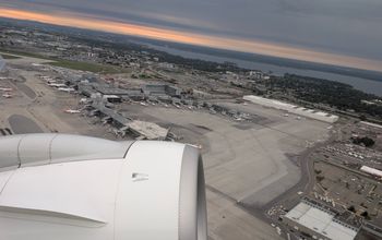 Montreal airport (YUL) from above