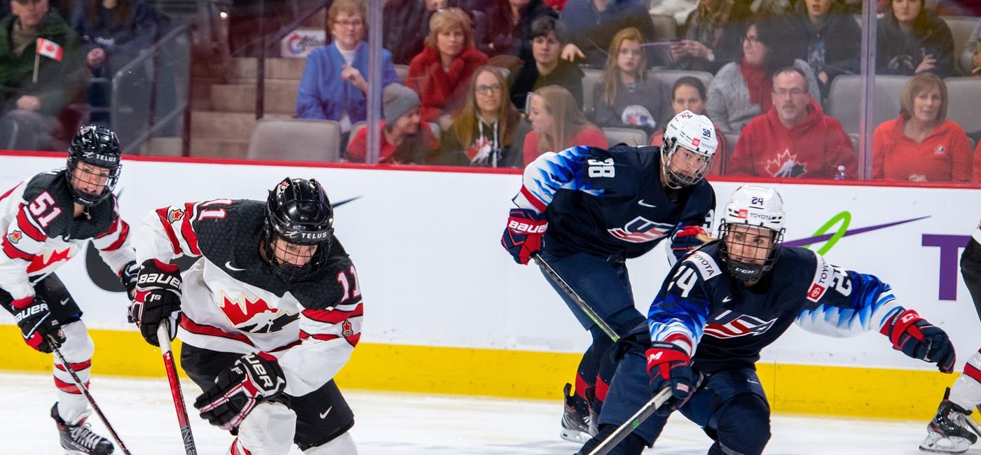 Image: Women’s hockey will boost sports tourism in Milan, Italy during the 2026 Winter Olympics. (Photo Credit: Matthew Murnaghan/Hockey Canada Images)