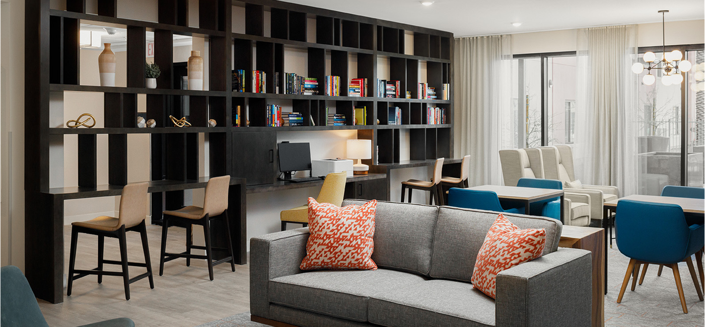 Image: Lobby of WaterWalk Extended Stay by Wyndham in Phoenix. (Photo Credit: Wyndham Hotels and Resorts Media)