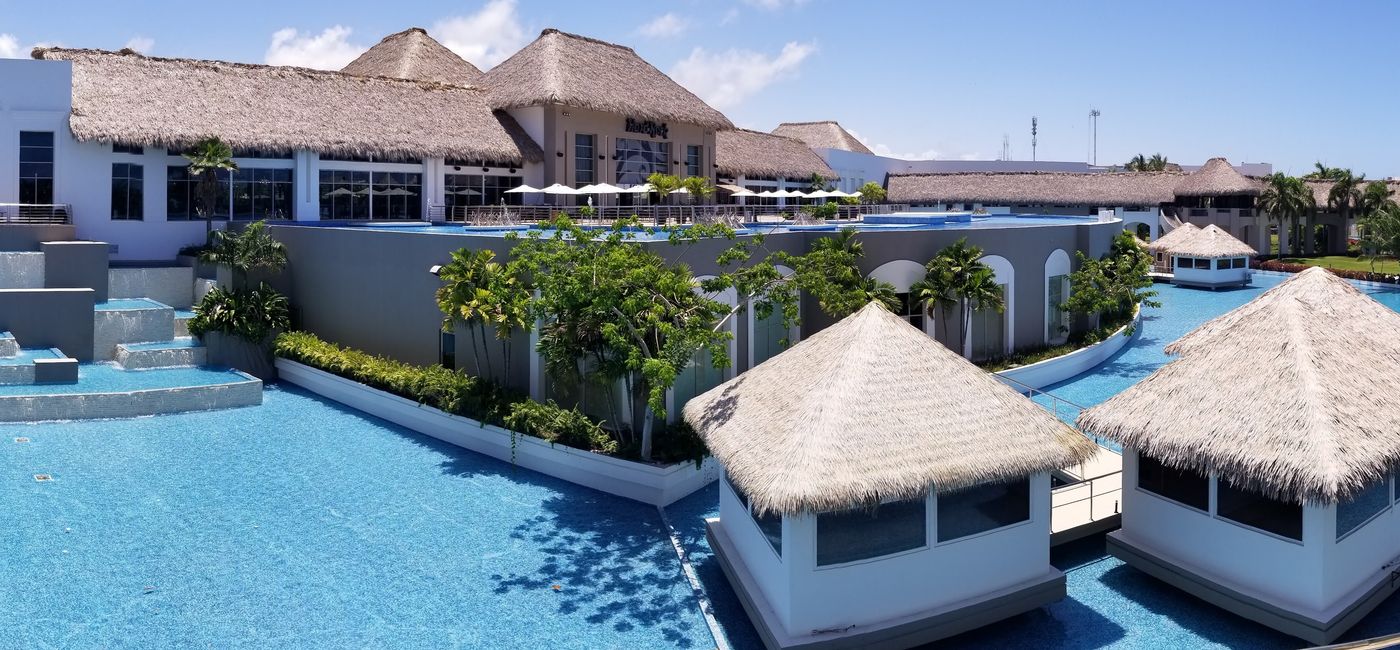 Image: Main building at Hard Rock Hotel & Casino Punta Cana, Dominican Republic. (photo by Laurie Baratti)